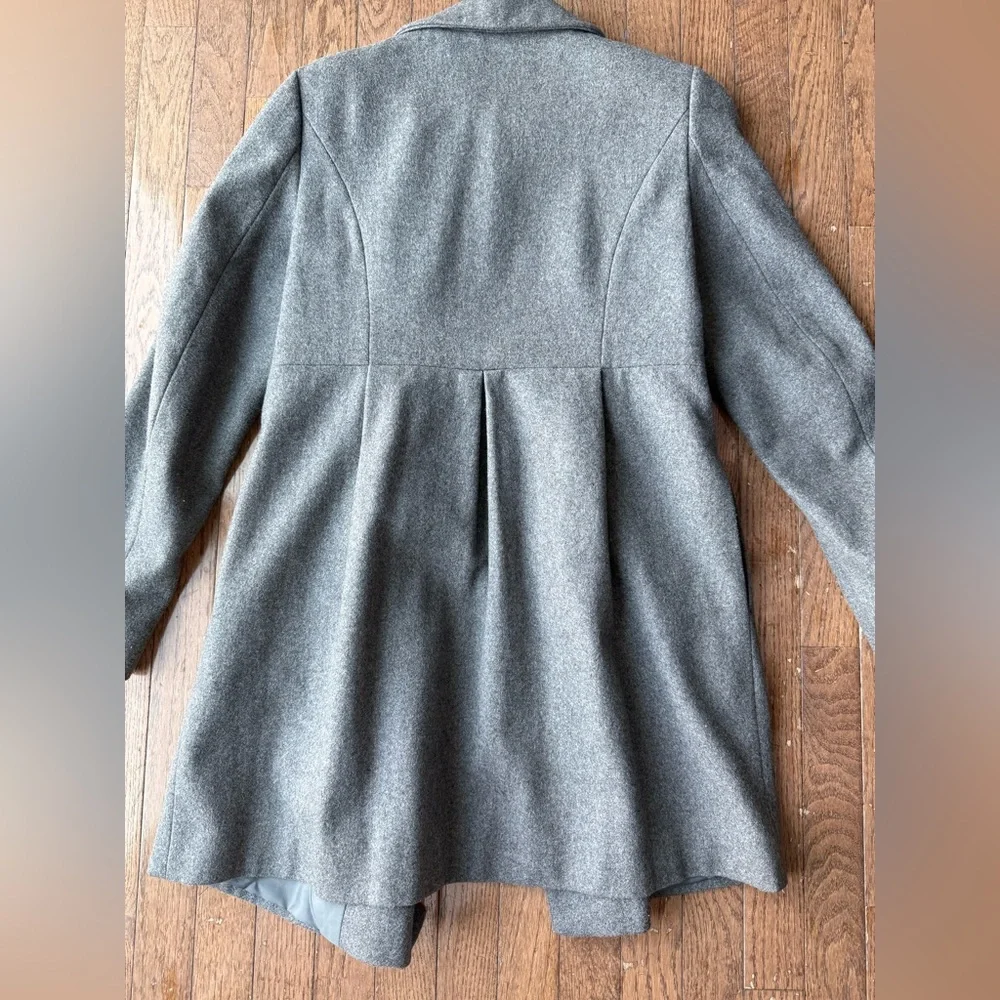 Ann Taylor Loft grey wool peacoat